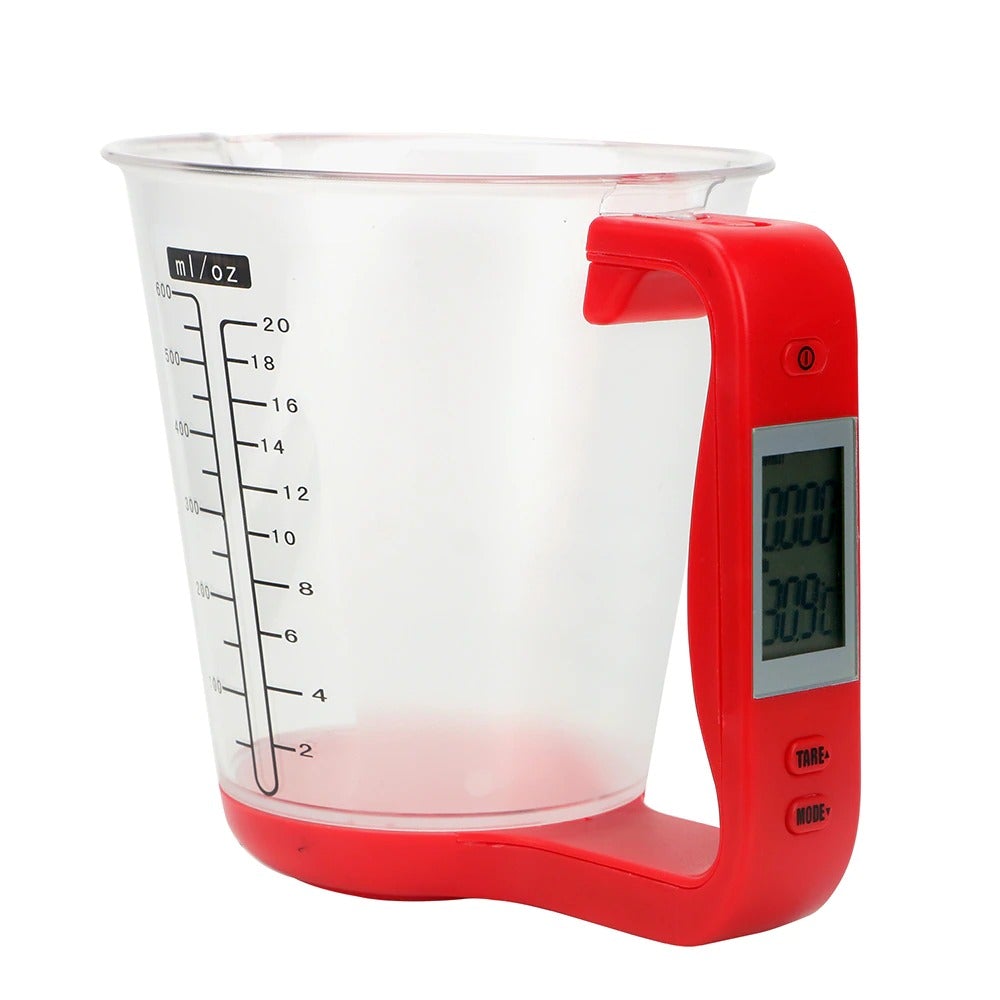 LCD Display Digital Measuring Cup Beaker Scale
