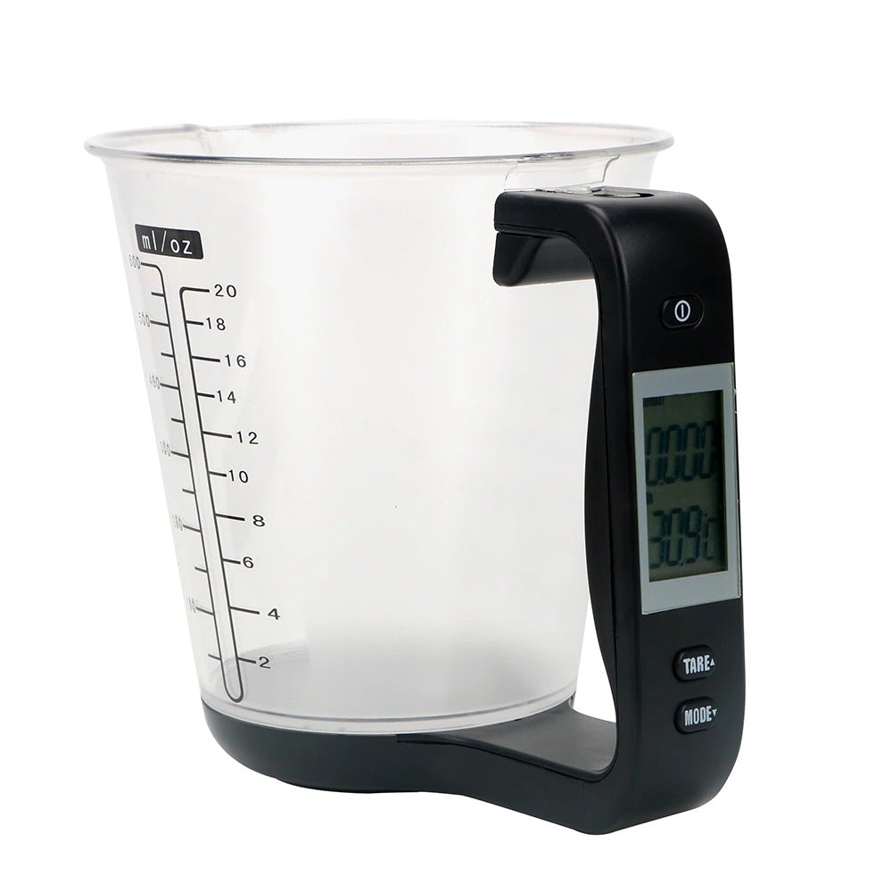 LCD Display Digital Measuring Cup Beaker Scale