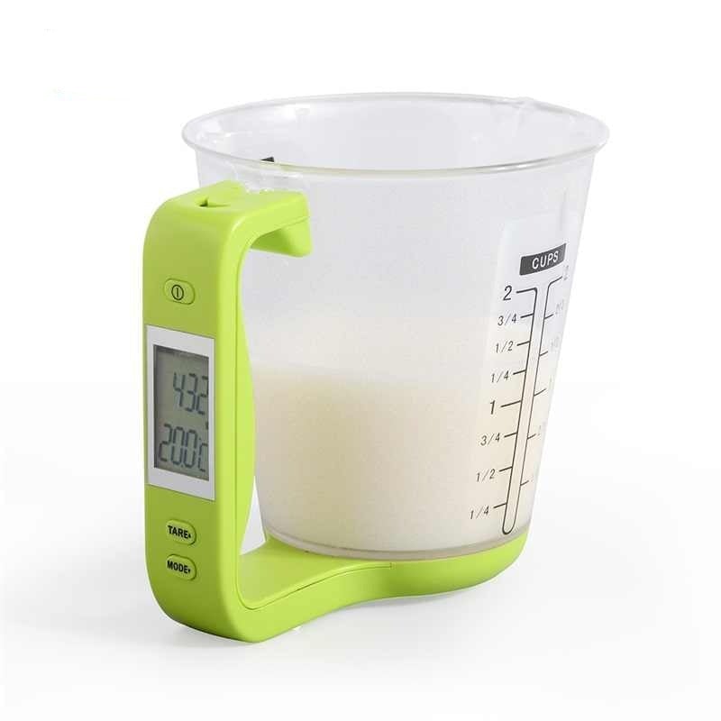 LCD Display Digital Measuring Cup Beaker Scale