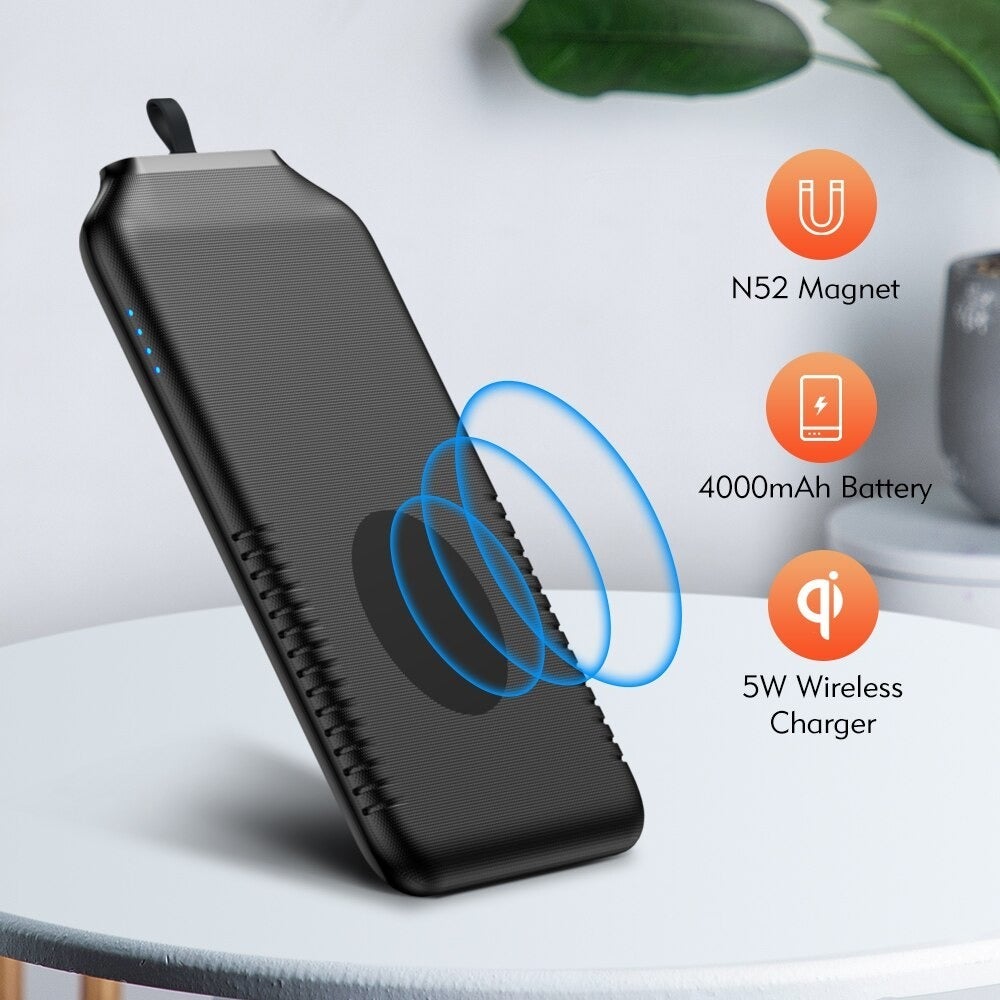 Ultra-Slim Magnetic Wireless Charging Power Bank